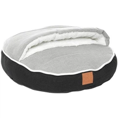 M Pets Круглий лежак з кишенею для котів та собак малих порід M-Pets Moon Cushion 50х50х8 см (6953182732624)