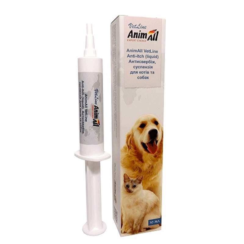 AnimAll VetLine Препарат ЕнімАлл ВетЛайн "Антисвербіж" для котів