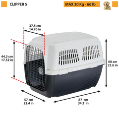 Перенесення для собак Ferplast Clipper Plus IATA 5 82х57х60 см (73125021)