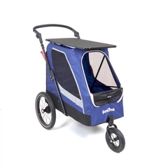 Luposan Коляска для домашніх тварин (до 35 кг) Bestopet (Люпосанчик) BS-RL-02 Dark Blue зі знімним столиком для грумінгу