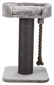 Дряпка стовпчик Trixie XXL "Klara" для котів 60 см х 60 см х 100 см сірий (TX-44676)