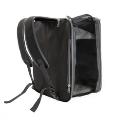 Сумка-рюкзак для перенесення домашніх тварин CosmoPet CP-43 2в1 45х34х25см Black (3_06190)