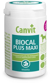 Canvit (Канвіт) BIOCAL PLUS MAXI - Пігулки мінеральні з колагеном, для підтримки зв'язок і суглобів у собак