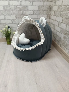 Animals joy Будинок лежанка для котів та собак Animals_joy Кошик S 34*34 см (280)
