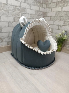 Animals joy Будинок лежанка для котів та собак Animals_joy Кошик S 34*34 см (280)