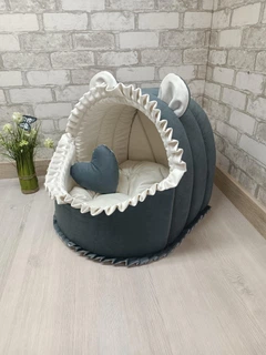 Animals joy Будинок лежанка для котів та собак Animals_joy Кошик S 34*34 см (280)