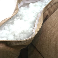 Без бренду Будиночок для малих собак і котів з меблевої тканини з матрацом 45х39х40 см коричневий (F99A7E41E6B4)