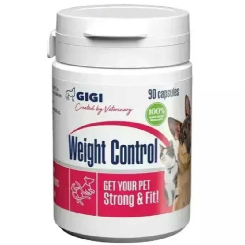 Gigi Weight control - Комплекс на основі рослинних екстрактів для підтримання оптимальної ваги та підвищення енергії у собак і котів