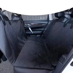 Без бренду Автогамак для перевезення собак на заднє сидіння Чорний 799160 03 AT3