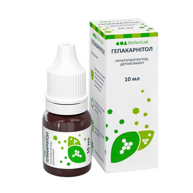 BioTestLab Добавка БиоТестЛаб Гепакарнітол гепатопротектор для собак