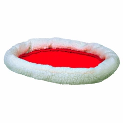 Лежак односторонній Trixie «Cuddly Bed» 47 см / 38 см (білий/червоний) - dgs