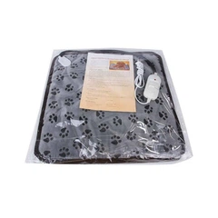 Lock Mat Килимок- лежанка з підігрівом для собак та котів 45 х 45 см килимок з регулятором температури Сірий