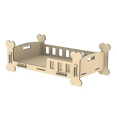 Без бренду Ліжко для собаки і кота DecorWood 59х33х20 см