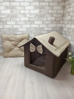 Animals joy Будинок для собак та котиків Animals_joy Будка M 57*53 см(025)