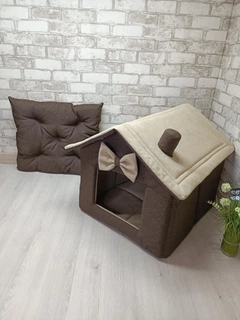 Animals joy Будинок для собак та котиків Animals_joy Будка M 57*53 см(025)