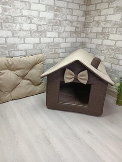 Animals joy Будинок для собак та котиків Animals_joy Будка M 57*53 см(025)