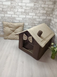 Animals joy Будинок для собак та котиків Animals_joy Будка M 57*53 см(025)