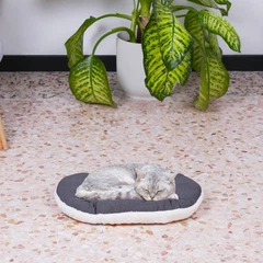 Ferplast Подушка для котів і собак, виготовлена з бавовни та плюшу 43 x 30 см RELAX F (A-036969)