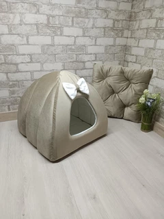 Animals joy Будинок для котів та собак Animals_joy Юрта М 45*45 см (271)