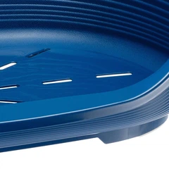 Лежак для собак та котів Ferplast Siesta Deluxe 10 93.5х68х28.5 см Синій (70210914)