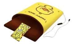 Без бренду Грілка Кишенька з USB Качка жовта XL 60×75 см (5-10кг) (84414)