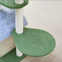 Без бренду Кігтеточка-комплекс для кота Volso KT-036 (Cat Tree) з поличками та будиночком стійка конструкція