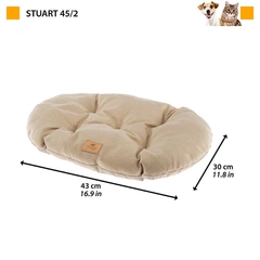 Ferplast Двостороння подушка для котів і собак 43 x 30 см STUART (A-036986)