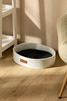 Hi Dog Лежак HIDOG 3584 Бортик овальний №2 34х45х10 см Білий (2100094106010A)(SN) shop (2100094106010)