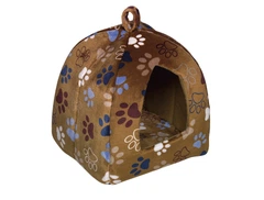 Будиночок для котів та маленьких собак Lissi House Nobby Коричневий XS 40 х 40 х 45 см
