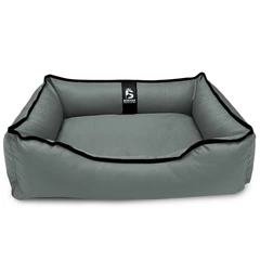 Лежак для собак та котів EGO Bosyak Waterproof S 65x55 Сірій (спальне місце для собак та котів)