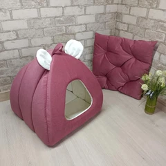 Animals joy Будинок для котів та собак Animals_joy Юрта М 45*45 см(127)