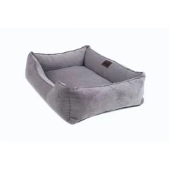 Диван для собак Harley and Cho Dreamer Gray Velvet L 90 x 60 см