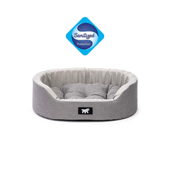 Лежак для собак та кішок Ferplast Dandy Sanitized 80 80х55х18 см з антибактеріальною обробкою (83348099)