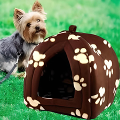 Без бренда М'який будиночок для собак та котів pet hut ∙ домашня будка для тварин, 40х35х35 см