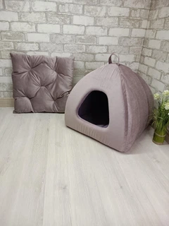 Animals joy Будинок для котів та собак Animals_joy Юрта М 45*45 см(243)