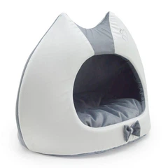 Будиночок для котів та собак Cat №2 Лорі 36х46х46 см Сірий (A-003749)