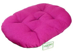 Лежак-подушка для собак та котів Lucky Pet Морфей №4 70х110 см Фуксія