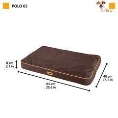Подушка для собак із міцного матеріалу Ferplast Polo 65 Brown
