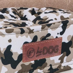 Hi Dog Лежак бортик овальний HiDOG Military для собаки або кота 40×52×11 см, м’яка лежанка з бортиками (арт. 3596‑1041)