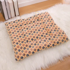 Лежак для котів та собак Taotaopets 573301 Yellow Stars M