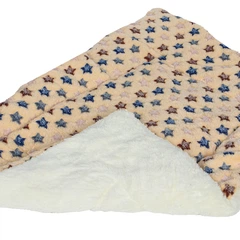 Лежак для котів та собак Taotaopets 573301 Yellow Stars M
