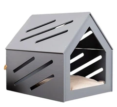 Sweet Pet Будинок для котів і собак Furry Fortress L 67х56х63 , сірий