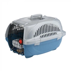 Контейнер-Переноска Ferplast Atlas 20 Deluxe для собак і котів, 57,6×37,4×33 см, для подорожей, з годівницею