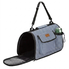Сумка перенесення для котів та собак 53x23x27 см CosmoPet CP-09 Blue