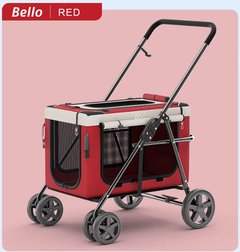 Коляска зі знімною переноскою для домашніх тварин до 10 кг Bello BL09