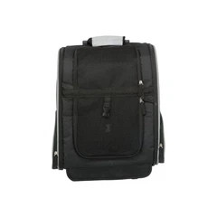 Сумка-рюкзак для собак та котів Trixie Trolley до 8 кг 32х45х25 см чорна з сірим