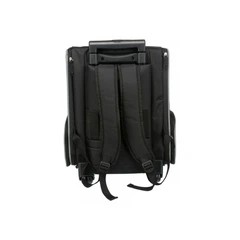 Сумка-рюкзак для собак та котів Trixie Trolley до 8 кг 32х45х25 см чорна з сірим