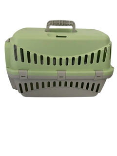 Пластикова переноска Grey-Light Green MP Bergamo Gipsy