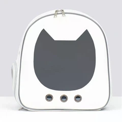 Рюкзак-переноска для кошек и собак 34х31х18 CosmoPet CP-35 White