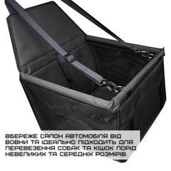 Без бренда Сумка Перенесення в Авто для Собак Сидіння Автокрісло Складне в Машину Для Транспортування